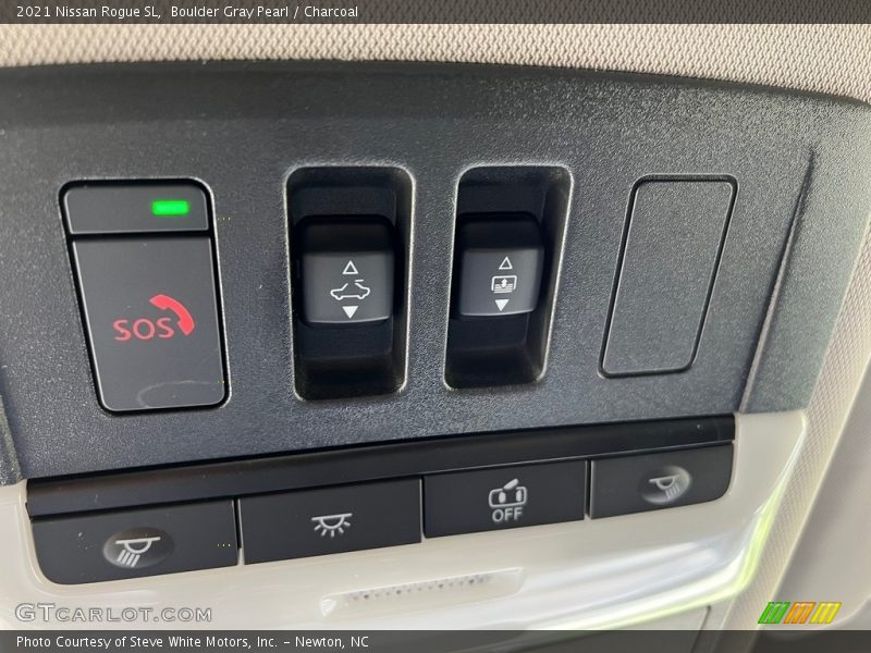 Boulder Gray Pearl / Charcoal 2021 Nissan Rogue SL