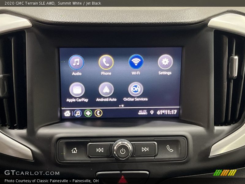 Summit White / Jet Black 2020 GMC Terrain SLE AWD