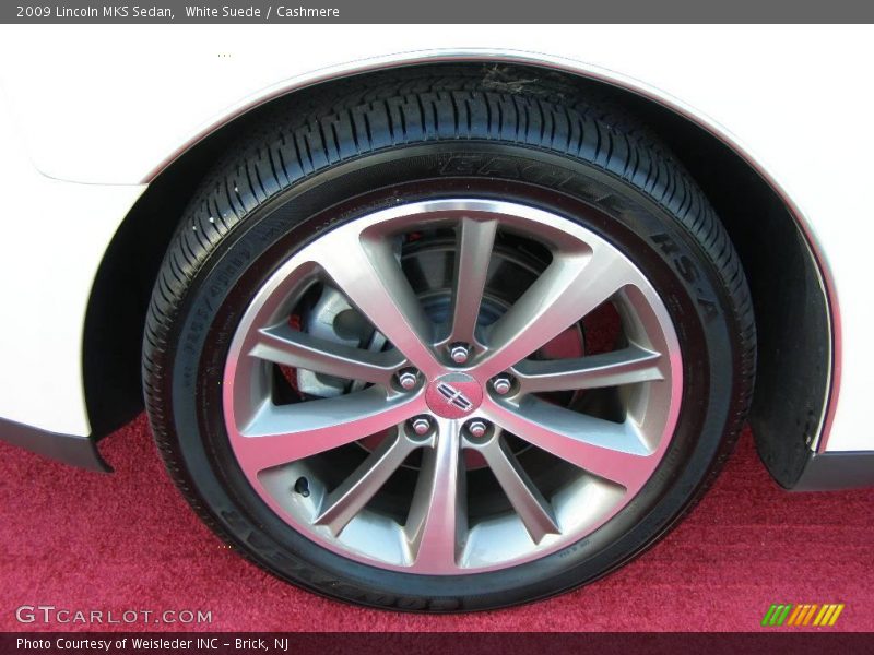 White Suede / Cashmere 2009 Lincoln MKS Sedan