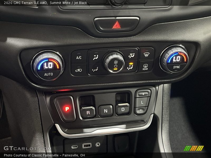 Summit White / Jet Black 2020 GMC Terrain SLE AWD