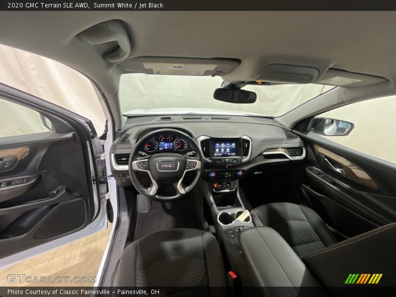 Summit White / Jet Black 2020 GMC Terrain SLE AWD