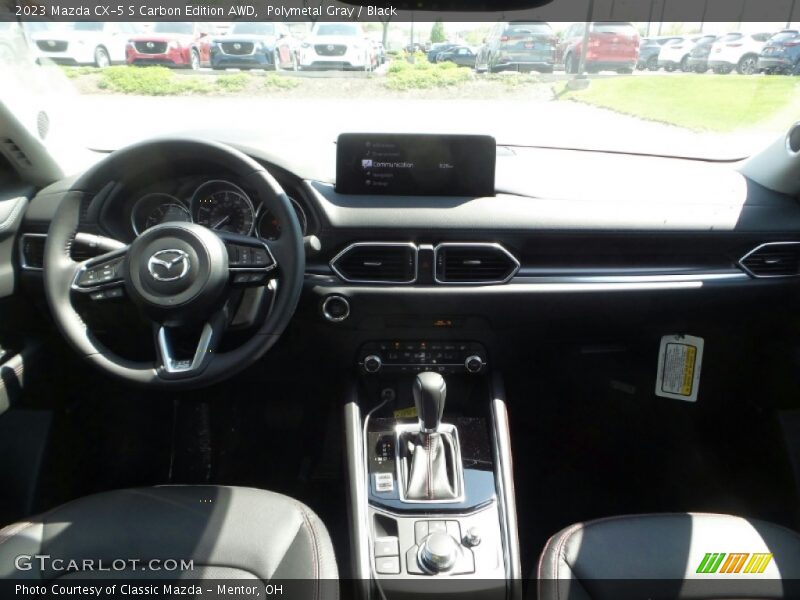 Polymetal Gray / Black 2023 Mazda CX-5 S Carbon Edition AWD