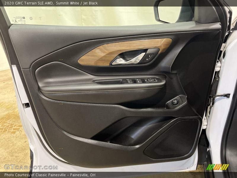 Summit White / Jet Black 2020 GMC Terrain SLE AWD