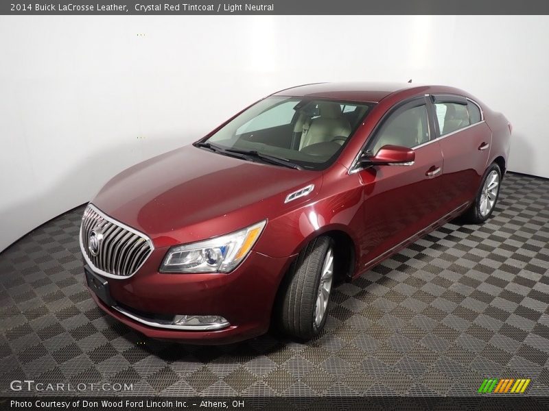 Crystal Red Tintcoat / Light Neutral 2014 Buick LaCrosse Leather