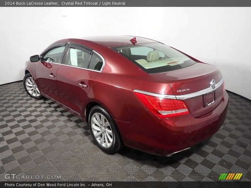 Crystal Red Tintcoat / Light Neutral 2014 Buick LaCrosse Leather