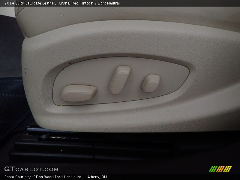 Crystal Red Tintcoat / Light Neutral 2014 Buick LaCrosse Leather