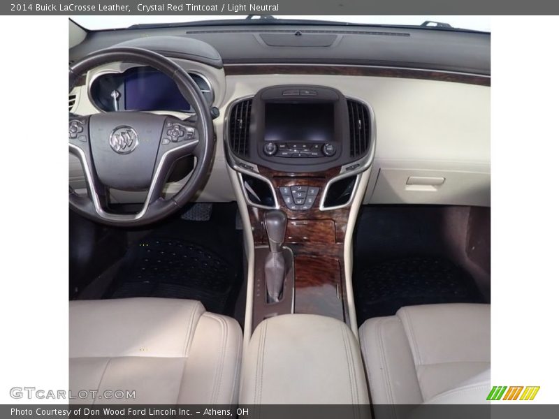 Crystal Red Tintcoat / Light Neutral 2014 Buick LaCrosse Leather