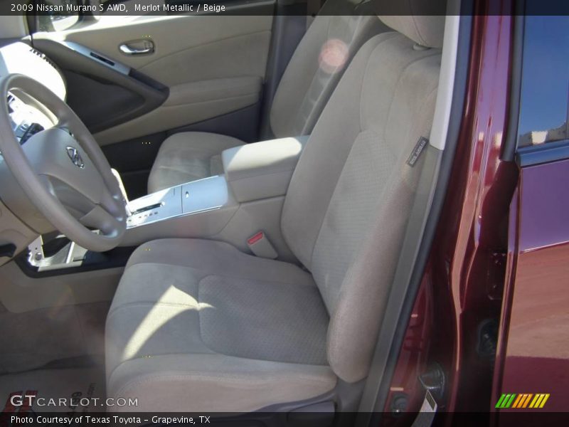 Merlot Metallic / Beige 2009 Nissan Murano S AWD