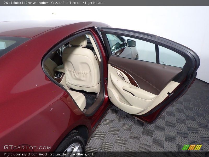 Crystal Red Tintcoat / Light Neutral 2014 Buick LaCrosse Leather