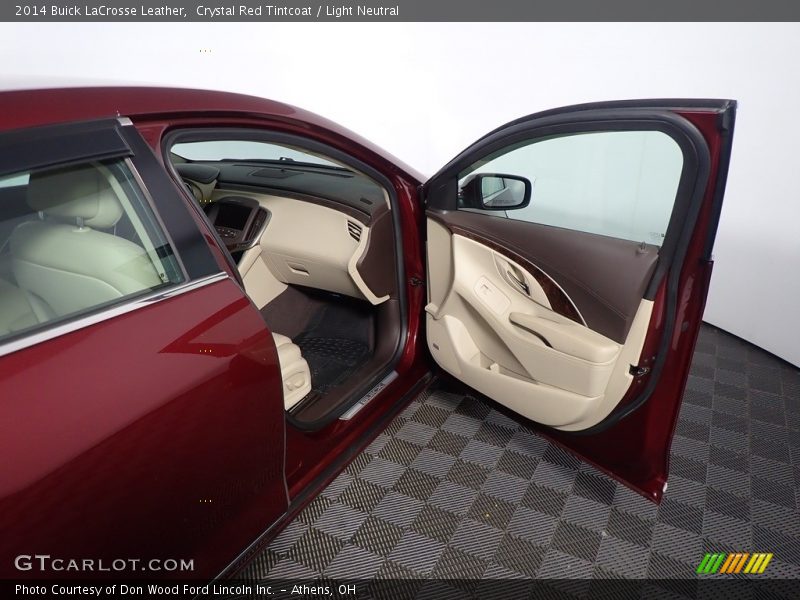 Crystal Red Tintcoat / Light Neutral 2014 Buick LaCrosse Leather