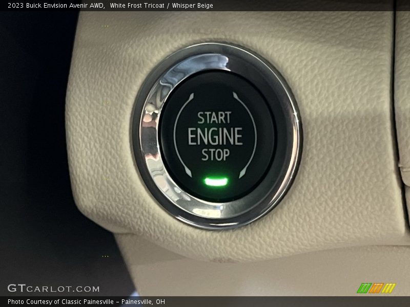 White Frost Tricoat / Whisper Beige 2023 Buick Envision Avenir AWD
