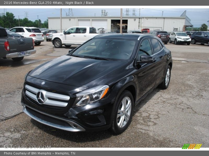 Night Black / Black 2016 Mercedes-Benz GLA 250 4Matic