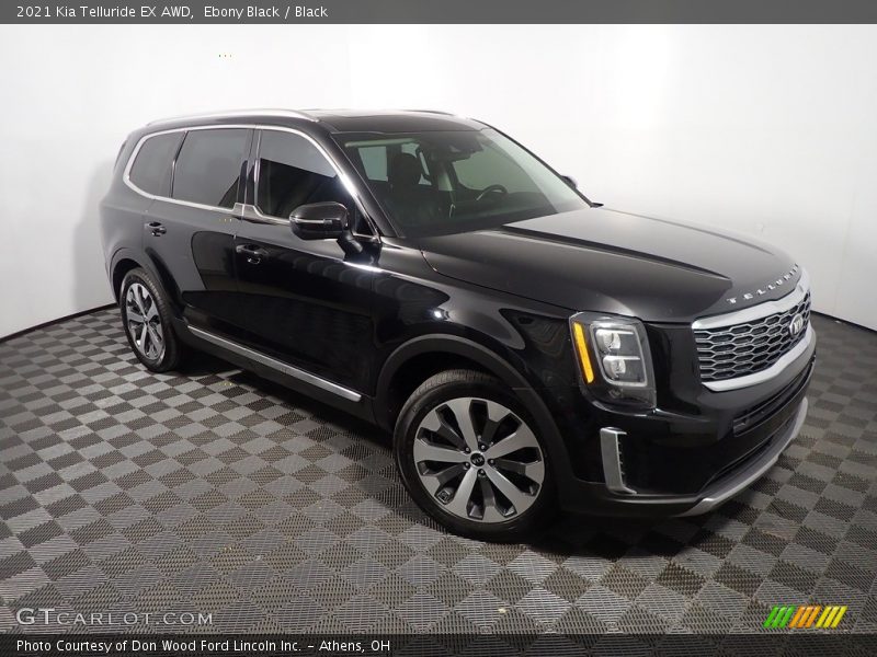 Ebony Black / Black 2021 Kia Telluride EX AWD