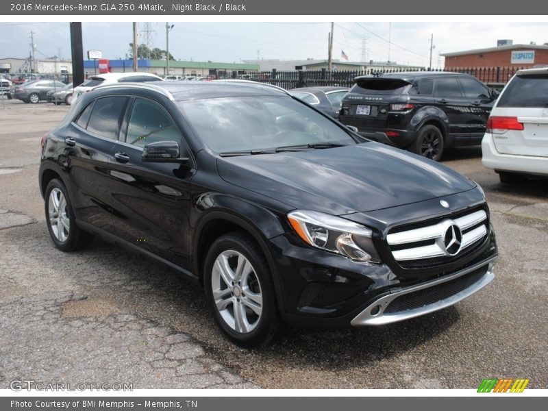 Night Black / Black 2016 Mercedes-Benz GLA 250 4Matic