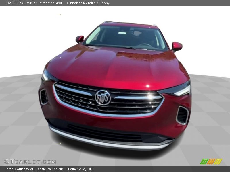 Cinnabar Metallic / Ebony 2023 Buick Envision Preferred AWD