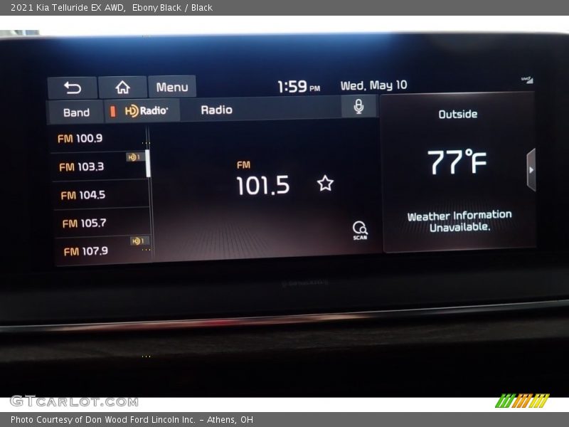 Ebony Black / Black 2021 Kia Telluride EX AWD