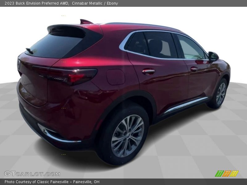 Cinnabar Metallic / Ebony 2023 Buick Envision Preferred AWD