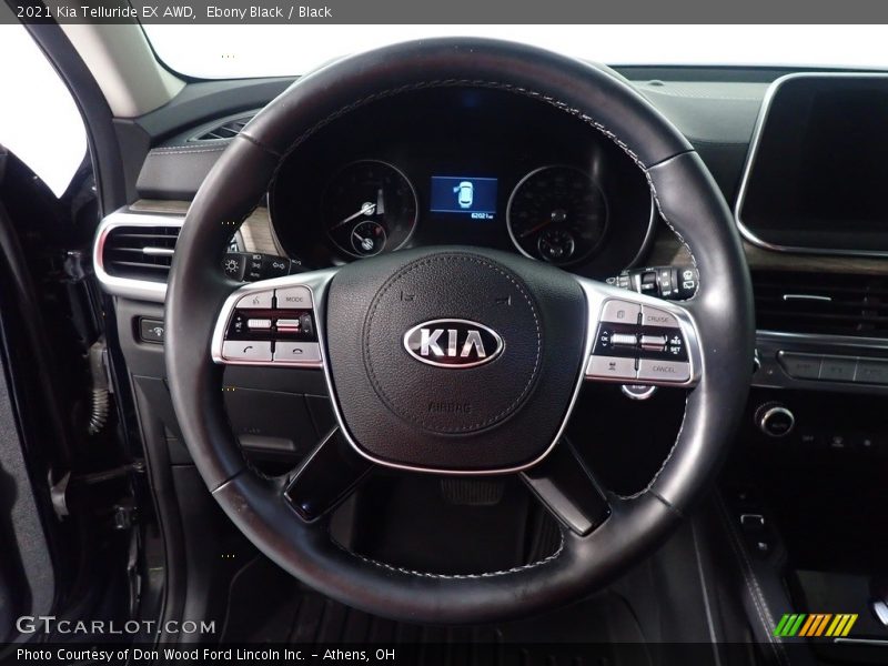 Ebony Black / Black 2021 Kia Telluride EX AWD