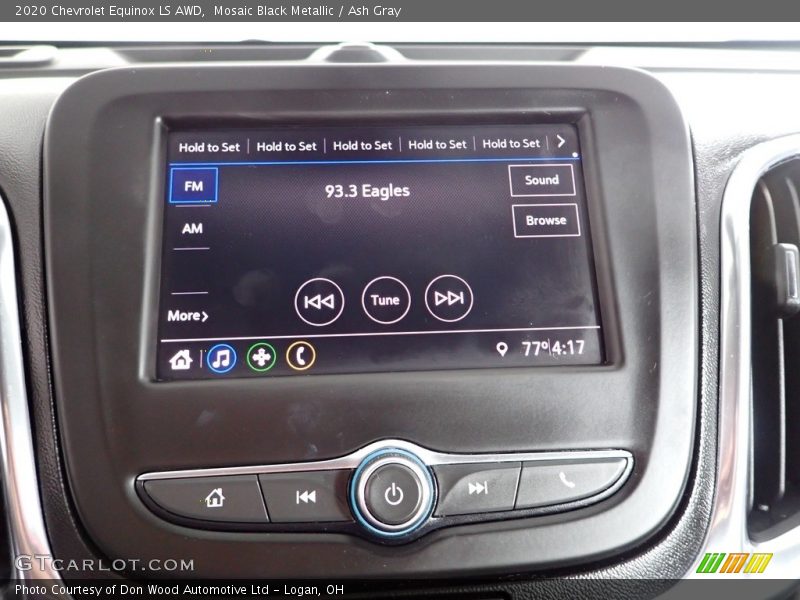 Mosaic Black Metallic / Ash Gray 2020 Chevrolet Equinox LS AWD