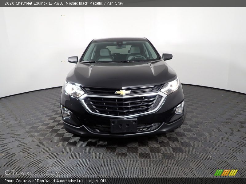 Mosaic Black Metallic / Ash Gray 2020 Chevrolet Equinox LS AWD