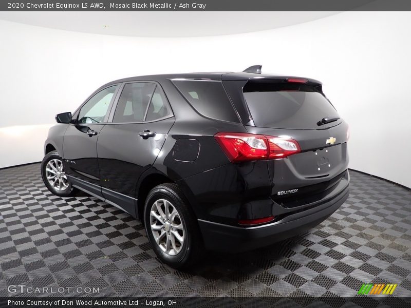 Mosaic Black Metallic / Ash Gray 2020 Chevrolet Equinox LS AWD