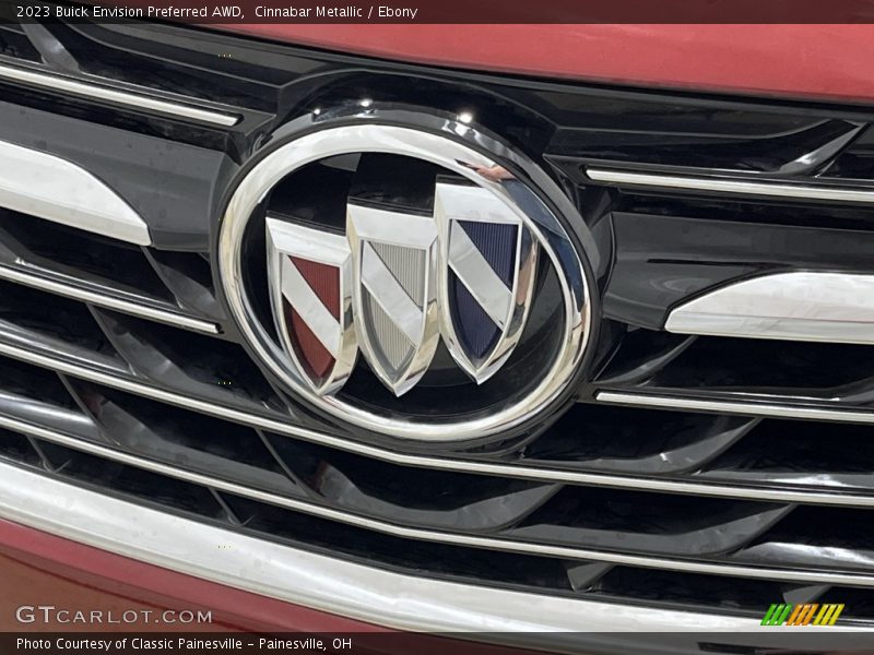 Cinnabar Metallic / Ebony 2023 Buick Envision Preferred AWD