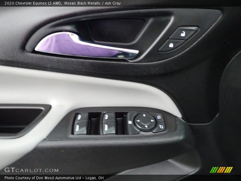 Mosaic Black Metallic / Ash Gray 2020 Chevrolet Equinox LS AWD