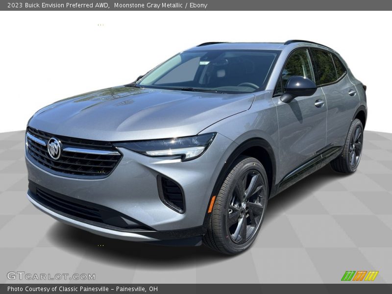 Moonstone Gray Metallic / Ebony 2023 Buick Envision Preferred AWD