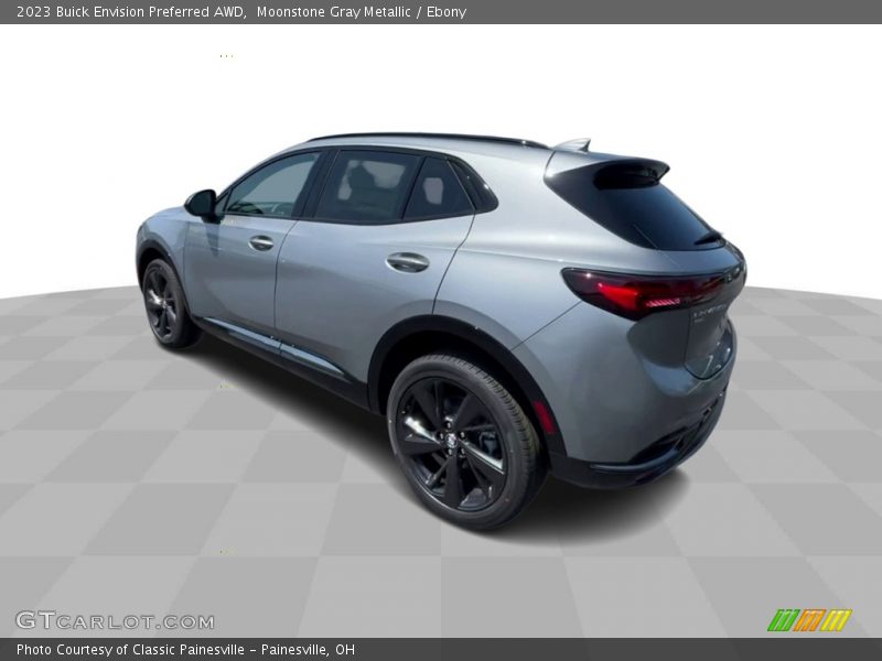 Moonstone Gray Metallic / Ebony 2023 Buick Envision Preferred AWD