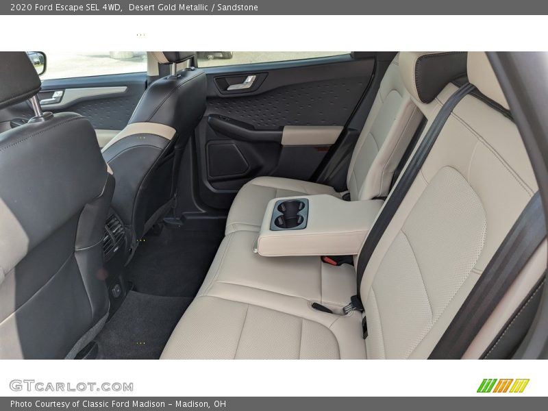 Desert Gold Metallic / Sandstone 2020 Ford Escape SEL 4WD