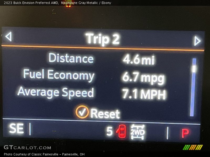 Moonstone Gray Metallic / Ebony 2023 Buick Envision Preferred AWD