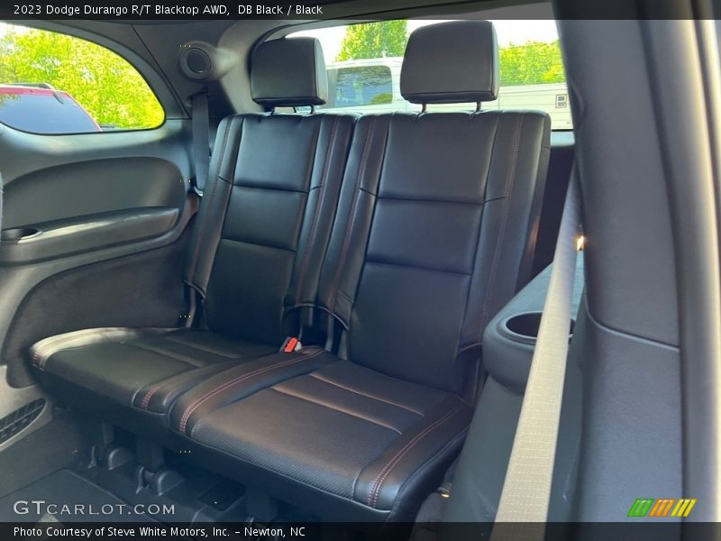 Rear Seat of 2023 Durango R/T Blacktop AWD