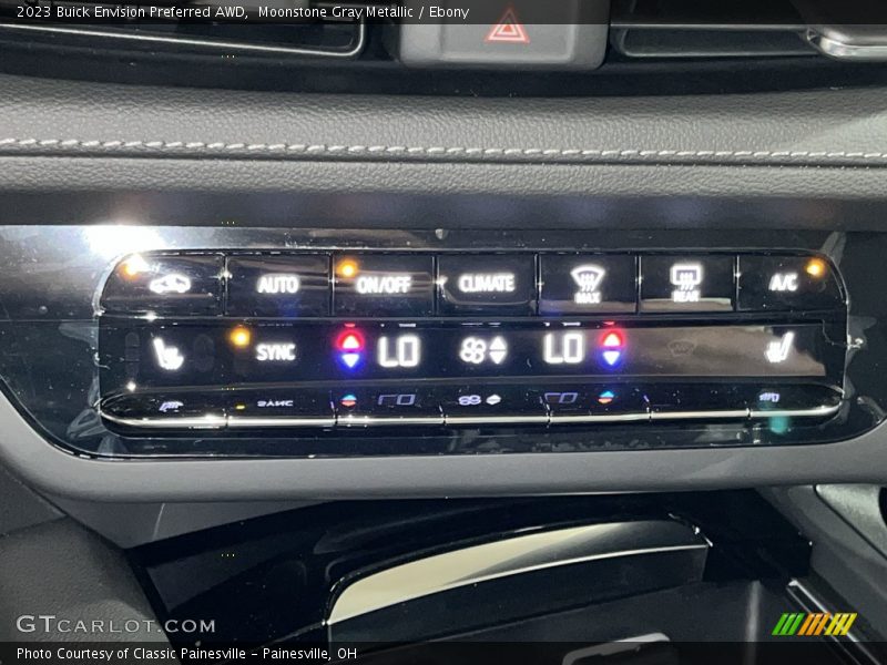 Moonstone Gray Metallic / Ebony 2023 Buick Envision Preferred AWD