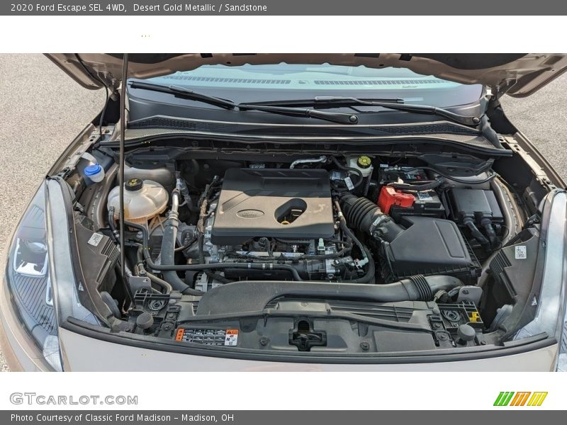 Desert Gold Metallic / Sandstone 2020 Ford Escape SEL 4WD