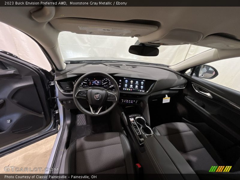 Moonstone Gray Metallic / Ebony 2023 Buick Envision Preferred AWD
