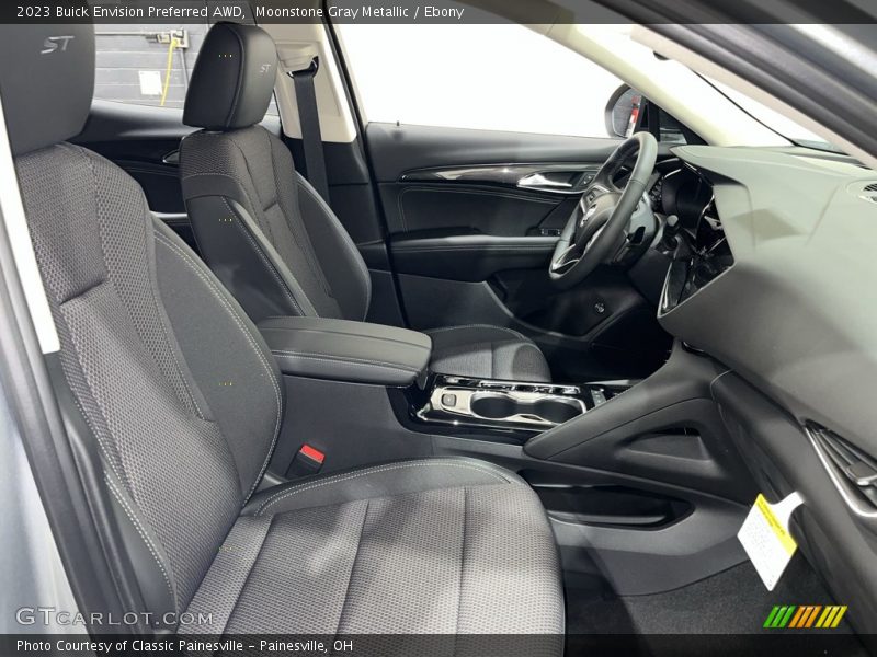Moonstone Gray Metallic / Ebony 2023 Buick Envision Preferred AWD