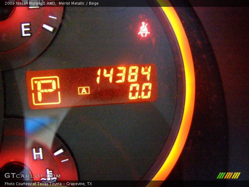 Merlot Metallic / Beige 2009 Nissan Murano S AWD