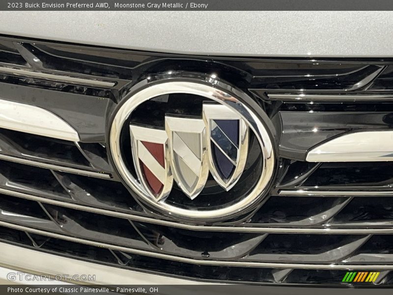Moonstone Gray Metallic / Ebony 2023 Buick Envision Preferred AWD