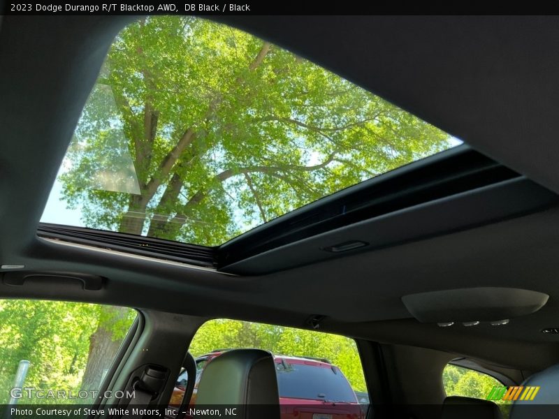 Sunroof of 2023 Durango R/T Blacktop AWD