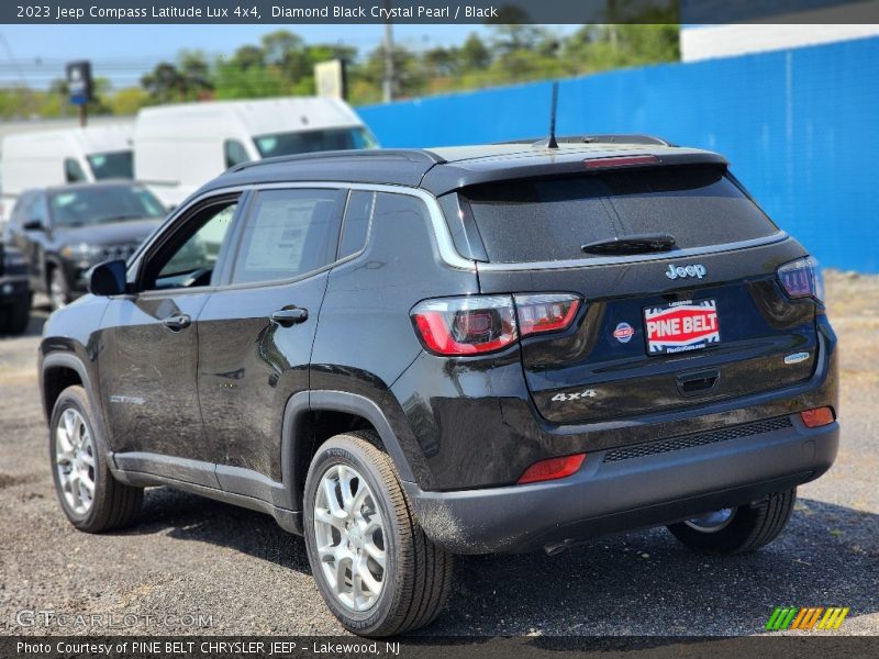 Diamond Black Crystal Pearl / Black 2023 Jeep Compass Latitude Lux 4x4
