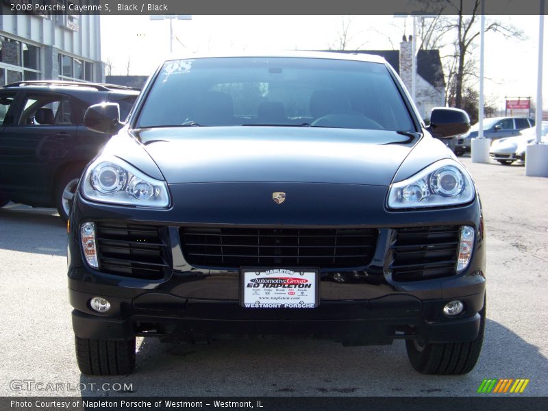 Black / Black 2008 Porsche Cayenne S