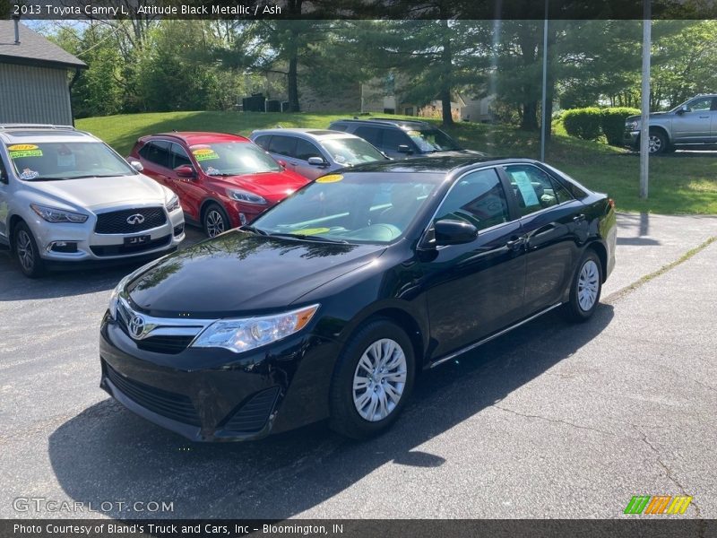 Attitude Black Metallic / Ash 2013 Toyota Camry L