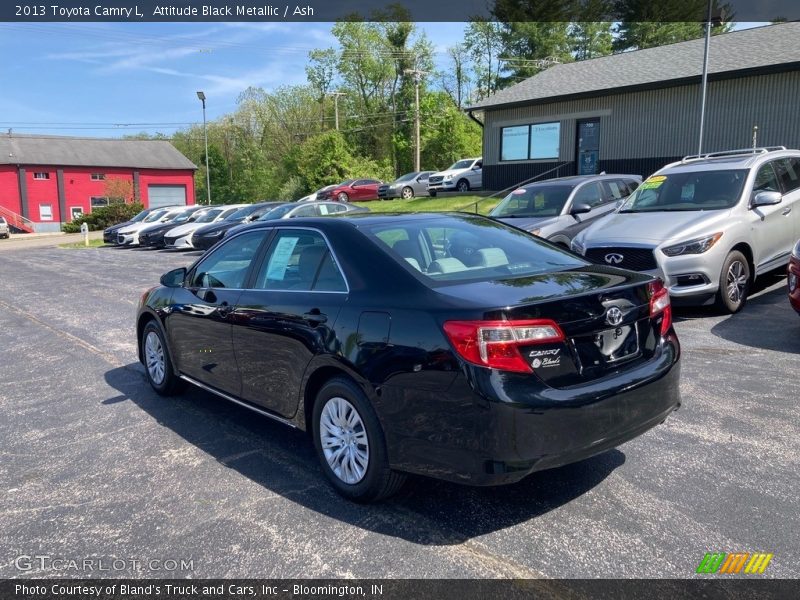 Attitude Black Metallic / Ash 2013 Toyota Camry L