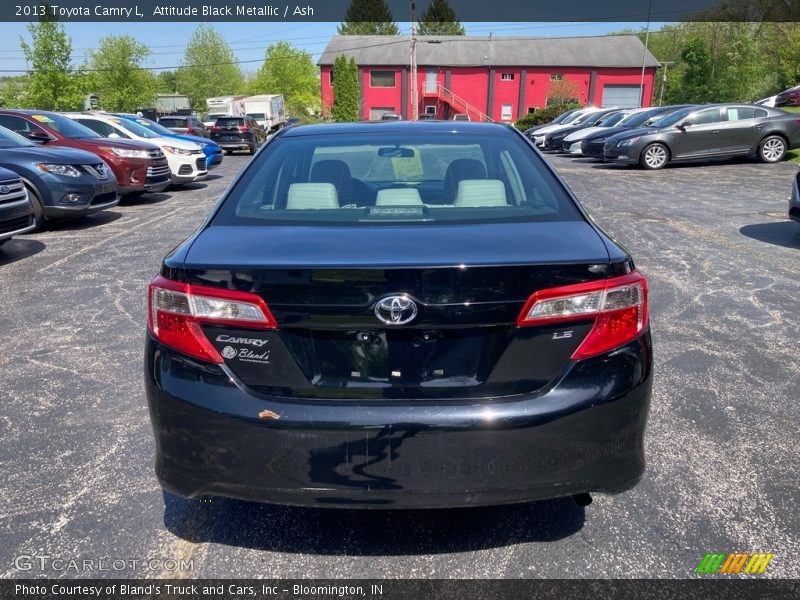 Attitude Black Metallic / Ash 2013 Toyota Camry L