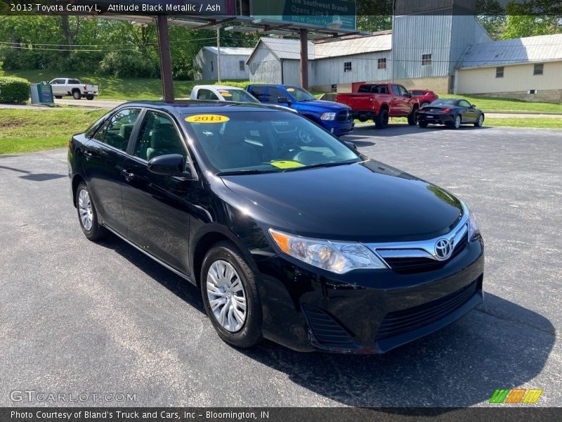 Attitude Black Metallic / Ash 2013 Toyota Camry L