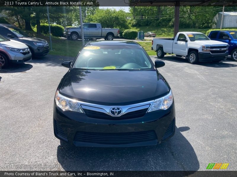 Attitude Black Metallic / Ash 2013 Toyota Camry L