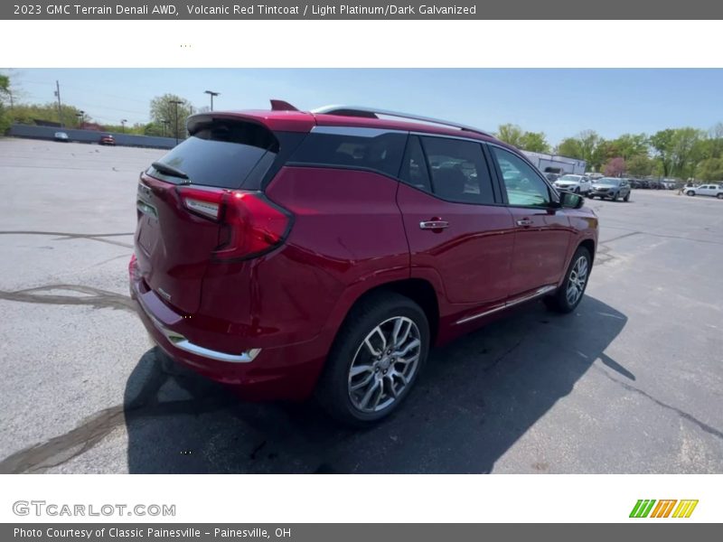 Volcanic Red Tintcoat / Light Platinum/Dark Galvanized 2023 GMC Terrain Denali AWD