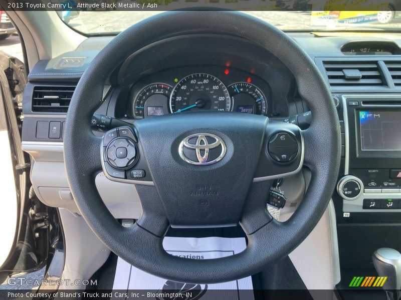 Attitude Black Metallic / Ash 2013 Toyota Camry L
