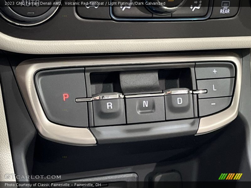 Volcanic Red Tintcoat / Light Platinum/Dark Galvanized 2023 GMC Terrain Denali AWD