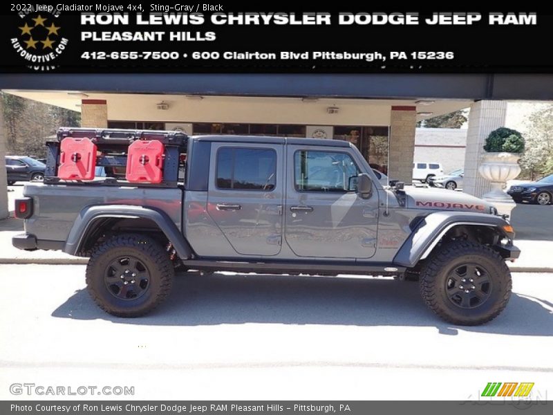 Sting-Gray / Black 2022 Jeep Gladiator Mojave 4x4